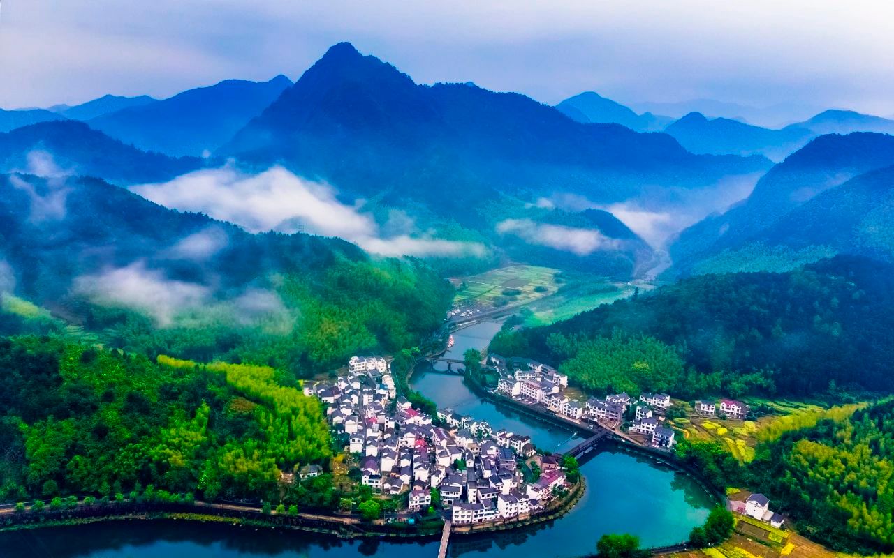 江南水乡的诗意浙江画卷